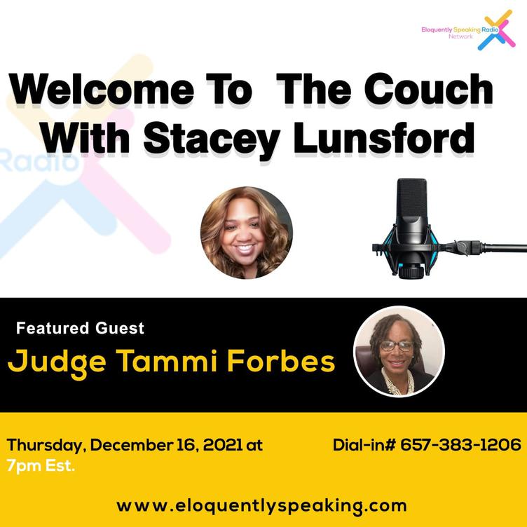 Click on the picture to listen to the interview with Judge Tammi Forbes